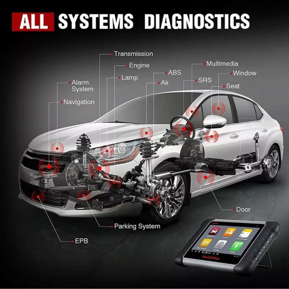 Autel MaxiCOM MK808 OBD2 Scanner Bidirectional Diagnostic Tool Key Coding TPMS - Picture 9 of 11